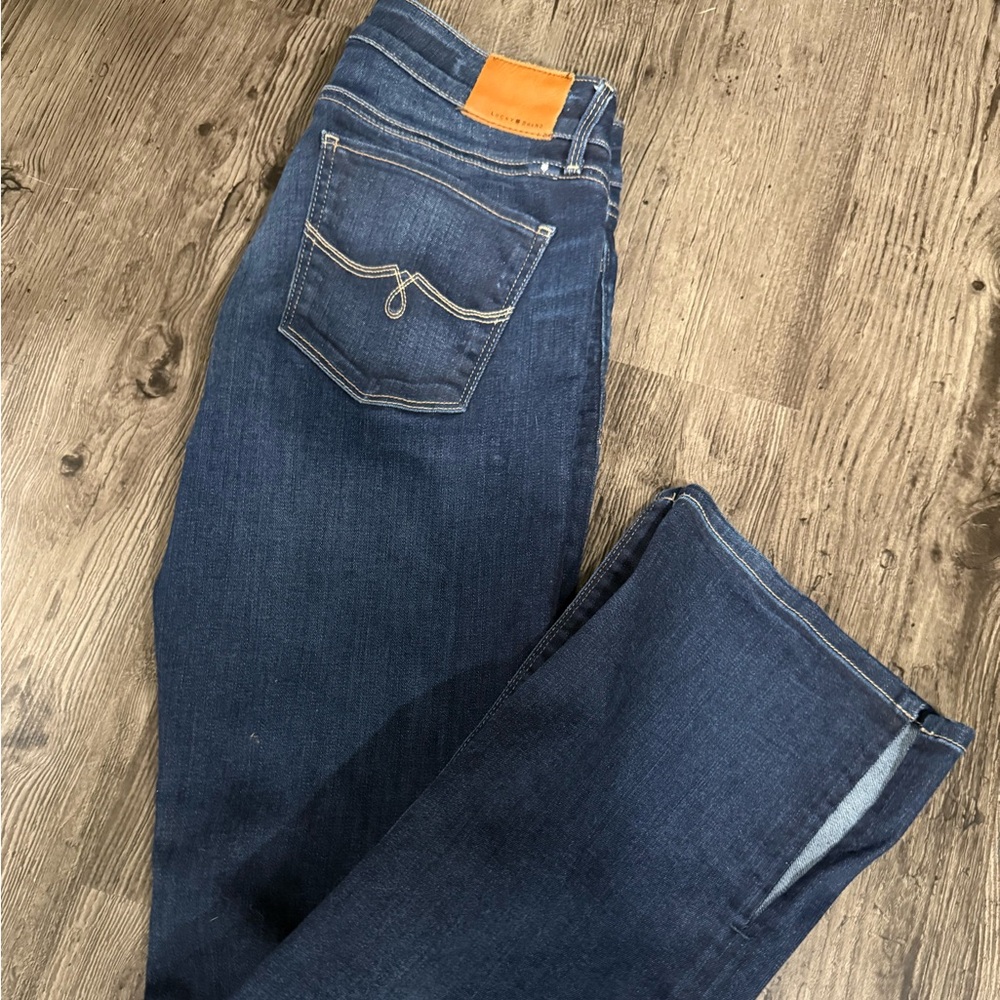 Lucky Brand Dark Blue Straight Jeans